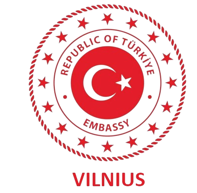 Turkijos ambasada Vilniuje logotipas